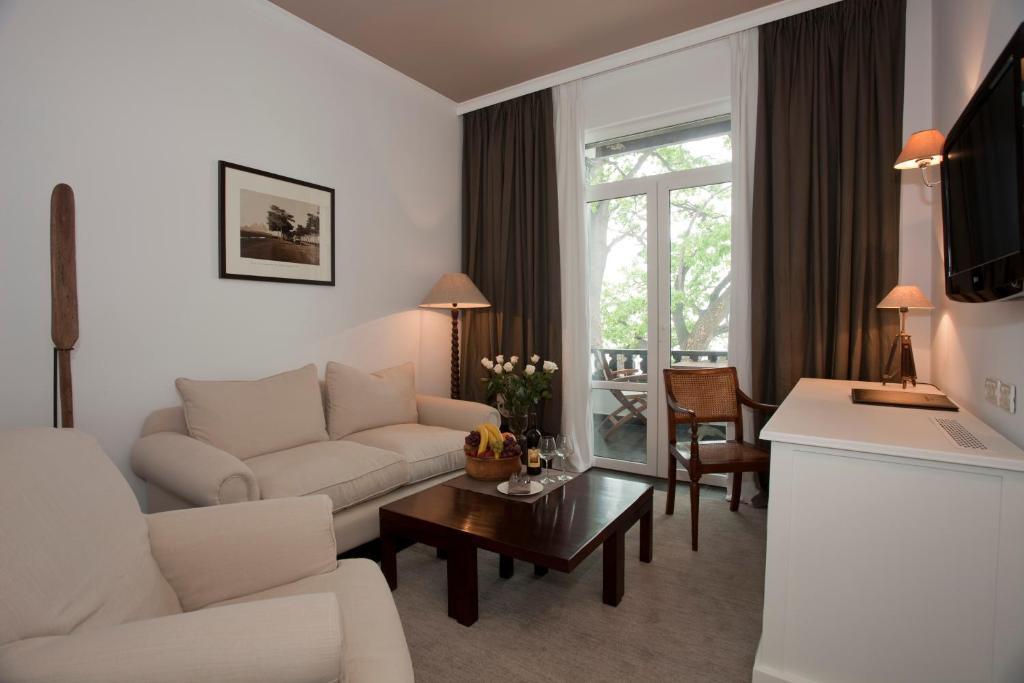 Apartament typu Suite z 1 sypialnią i widokiem na park – 1. piętro