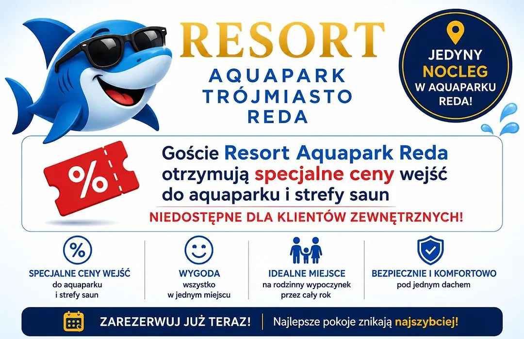 Aquapark Reda Resort - jedyne noclegi w Aquaparku Reda-1