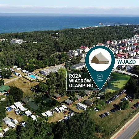 Kompleks wypoczynkowy, GLAMPING Róża Wiatrów-3