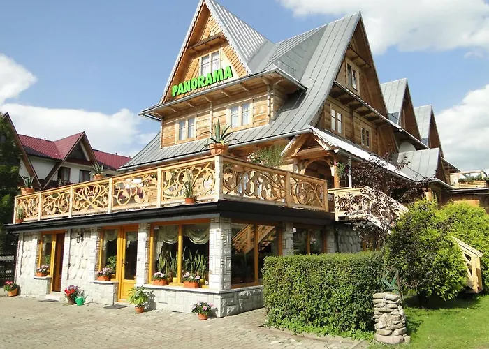 Panorama Kompleks Narciarski Małe Ciche