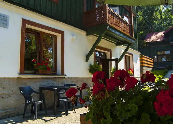 Pokoje Szczawnica Centrum - duży ogród