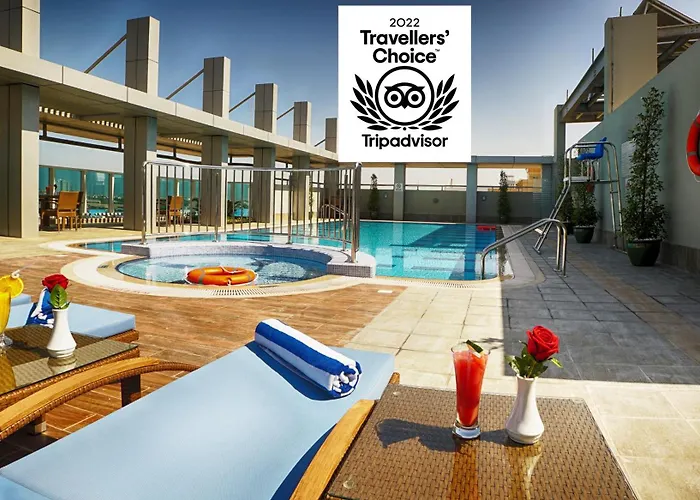 Rose Park Hotel - Al Barsha, Opposite Metro Station Dubaj