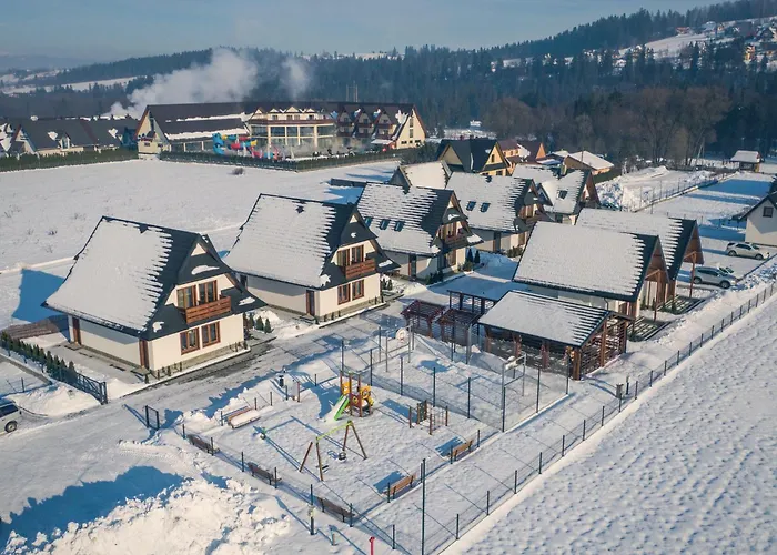 PRZY TERMACH apartamenty, pokoje - podgrzewany basen, hydromasaż i tylko 70m Termy Szaflary