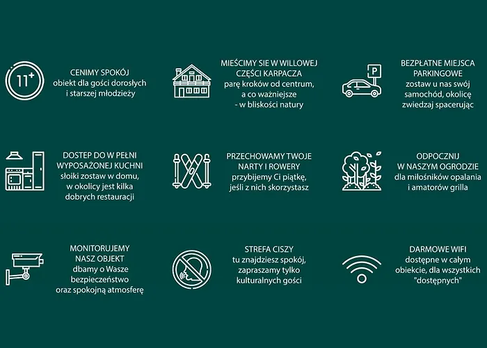 DOM GÓRY LAS - ADULTS 11 plus - W rytmie slow - Centrum - Śniadania - Taniej na stok i do restauracji - ZAPYTAJ O AKTUALNĄ PROMOCJĘ Karpacz