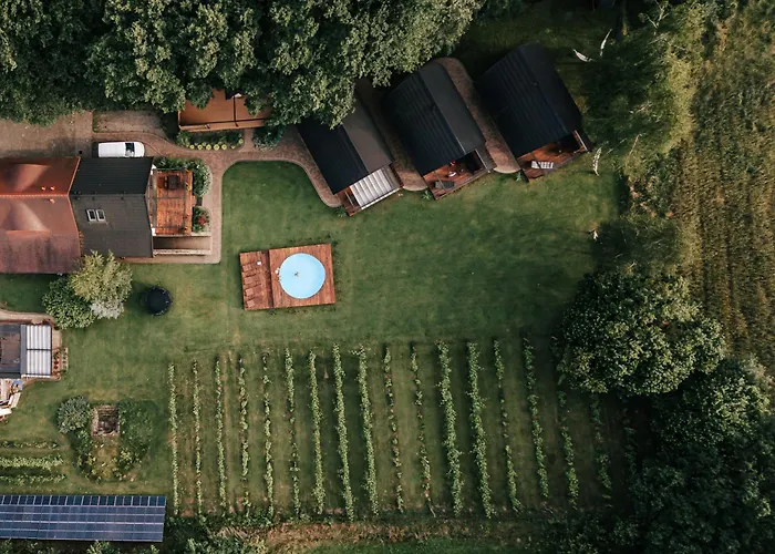 Sen i Wino, domki na winnicy ze strefą SPA Żywiec