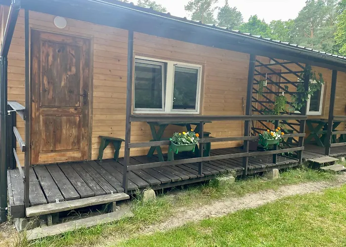 Domki letniskowe blisko plaży- Park Jantar
