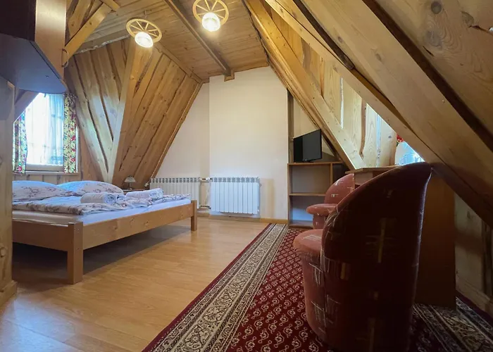 Pokoje gościnne u Komperdow pod wyciągiem narciarskim Kaniowka Białka Tatrzańska