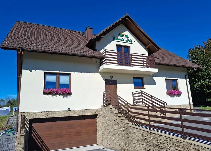 Barwald Hills - piękny widok na Babią Górę i Beskidy Wadowice
