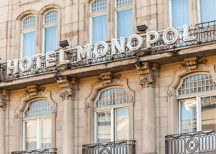 Hotel Monopol - Central Station Frankfurt nad Menem