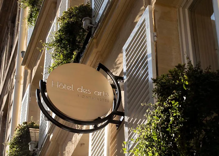 Hotel Des Arts Montmartre Paryż