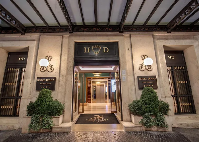Hotel Diana Roof Garden Rzym