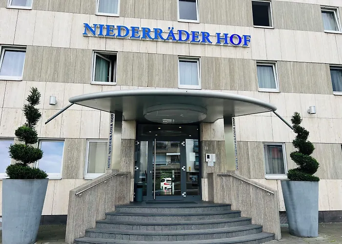 Hotel Niederraeder Hof Frankfurt nad Menem