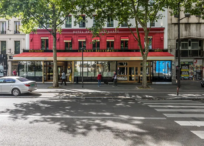 Hotel Restaurant Au Boeuf Couronne Paryż