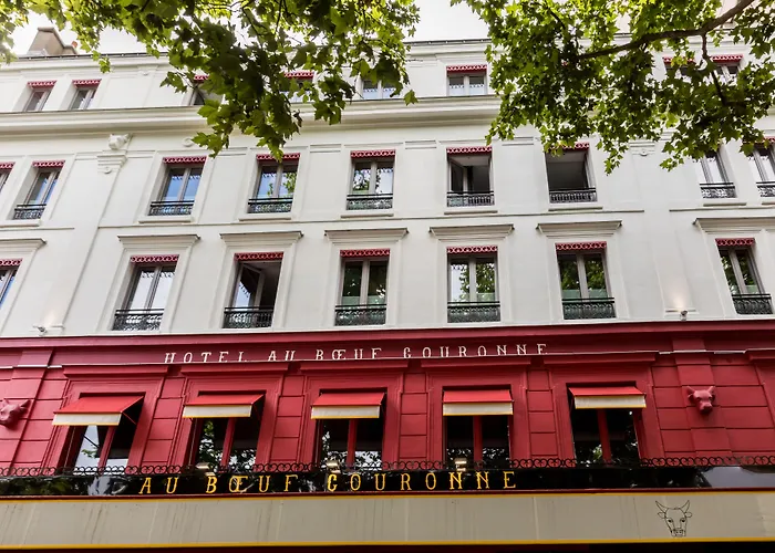 Hotel Restaurant Au Boeuf Couronne Paryż