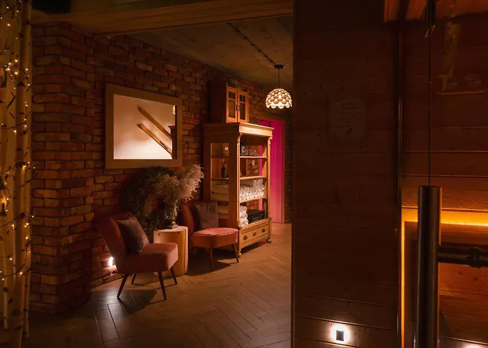 Apartamenty u Harrego BOUTIQUE SPA z klimatyzacja, balkon, sauna, tężnia parking Kudowa-Zdrój