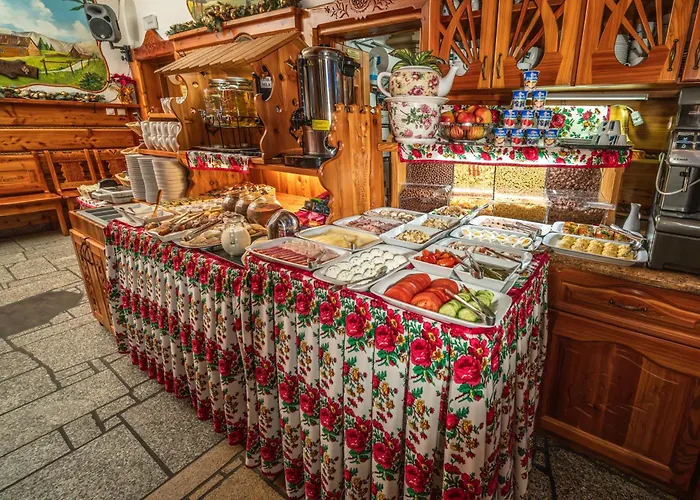 Pensjonat Zbójecki Dwór Wellness&SPA, Jacuzzi ogrodowe, strefa do grillowania, plac zabaw dla dzieci, blisko basenów termalnych Bukowina Tatrzańska