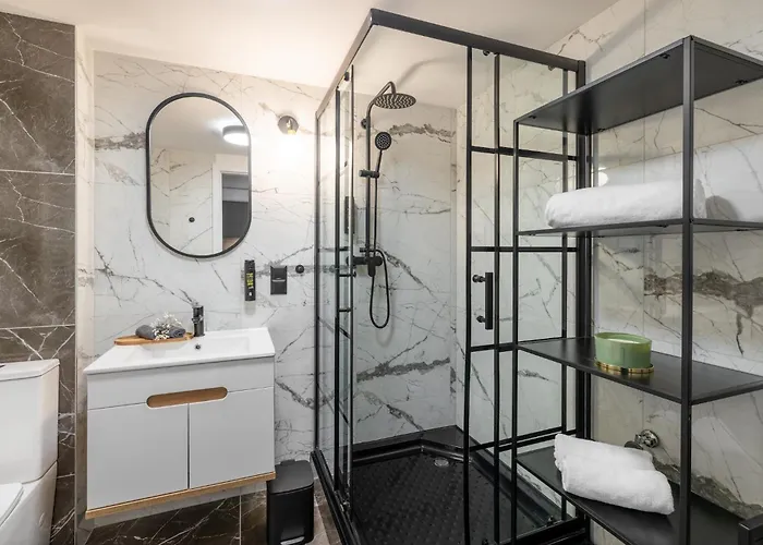 VIP Apartamenty BAST 143 TOP LOCATION - LUX z WANNĄ OFF Piotrkowska Stajnia Jednorożca HopaLupa ATLAS ARENA Łódź