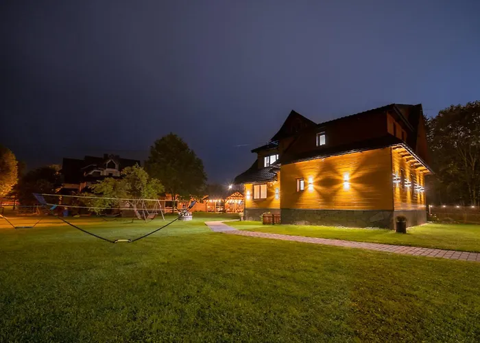 DW Pod Jaworami - jacuzzi, sauna na wyłączność, latem basen podgrzewany Białka Tatrzańska
