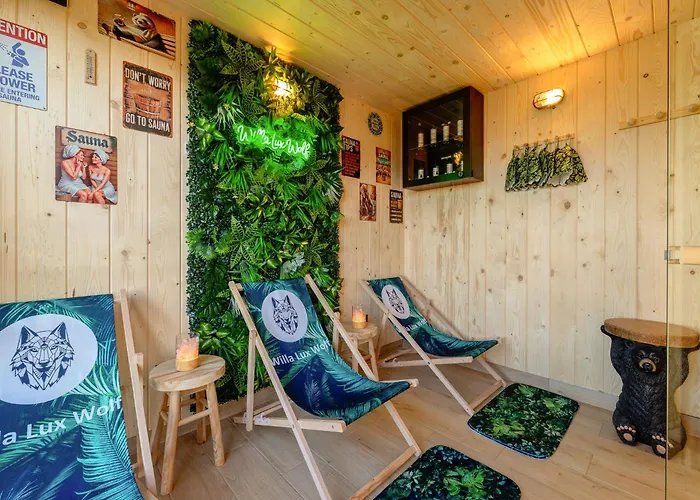 Willa Lux Wolf Jacuzzi&Sauna&Grota Solna Bukowina Tatrzańska