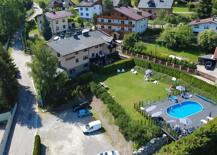 Sasanka Szczyrk przy Gondoli - podgrzewany basen w cenie pobytu