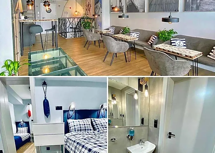 Thruster - Rooms, Kitchen, Chill-Out Zone-Netflix, Lobby-Netflix Gdynia
