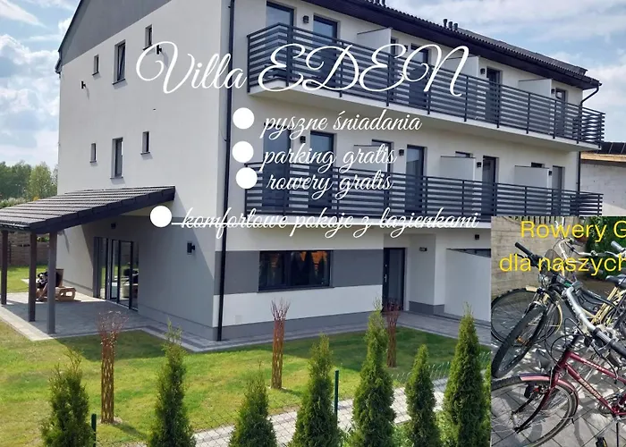 VILLA EDEN USTKA- CENISZ SOBIE CISZĘ I BŁOGI SPOKÓJ, WYPOCZYNEK tylko DLA DOROSŁYCH, POKOJE Z BALKONAMI I TARASAMI,PARKING W CENIE !