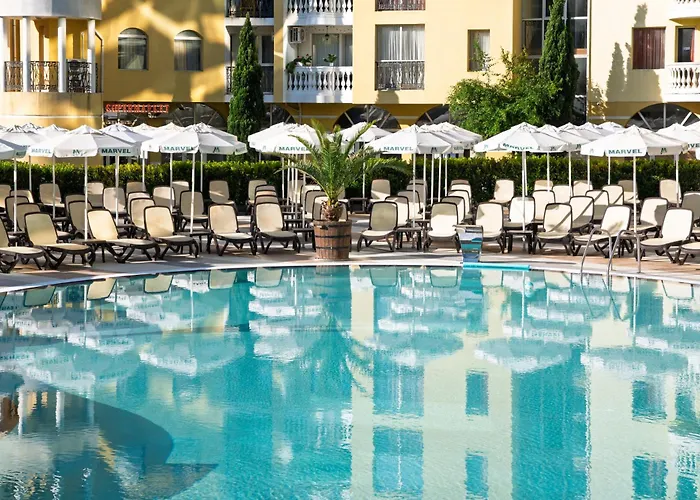 Hotel Marvel - Fully Renovated Free Beach Access Słoneczny Brzeg