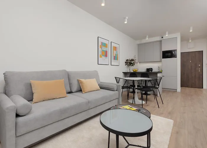 Cozy Apartments Domaniewska with Gym&Sauna in Mokotów by Noclegi Renters Warszawa